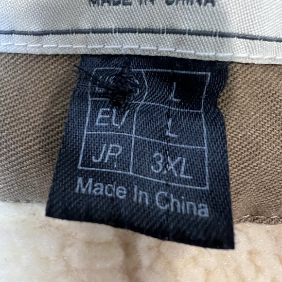 WenVen Men's Winter Warm Cotton Parka‎ Jacket Army Fatigue Coat Army Brown Large - Picture 12 of 14